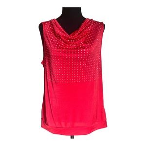 Express rhinestone embellished top